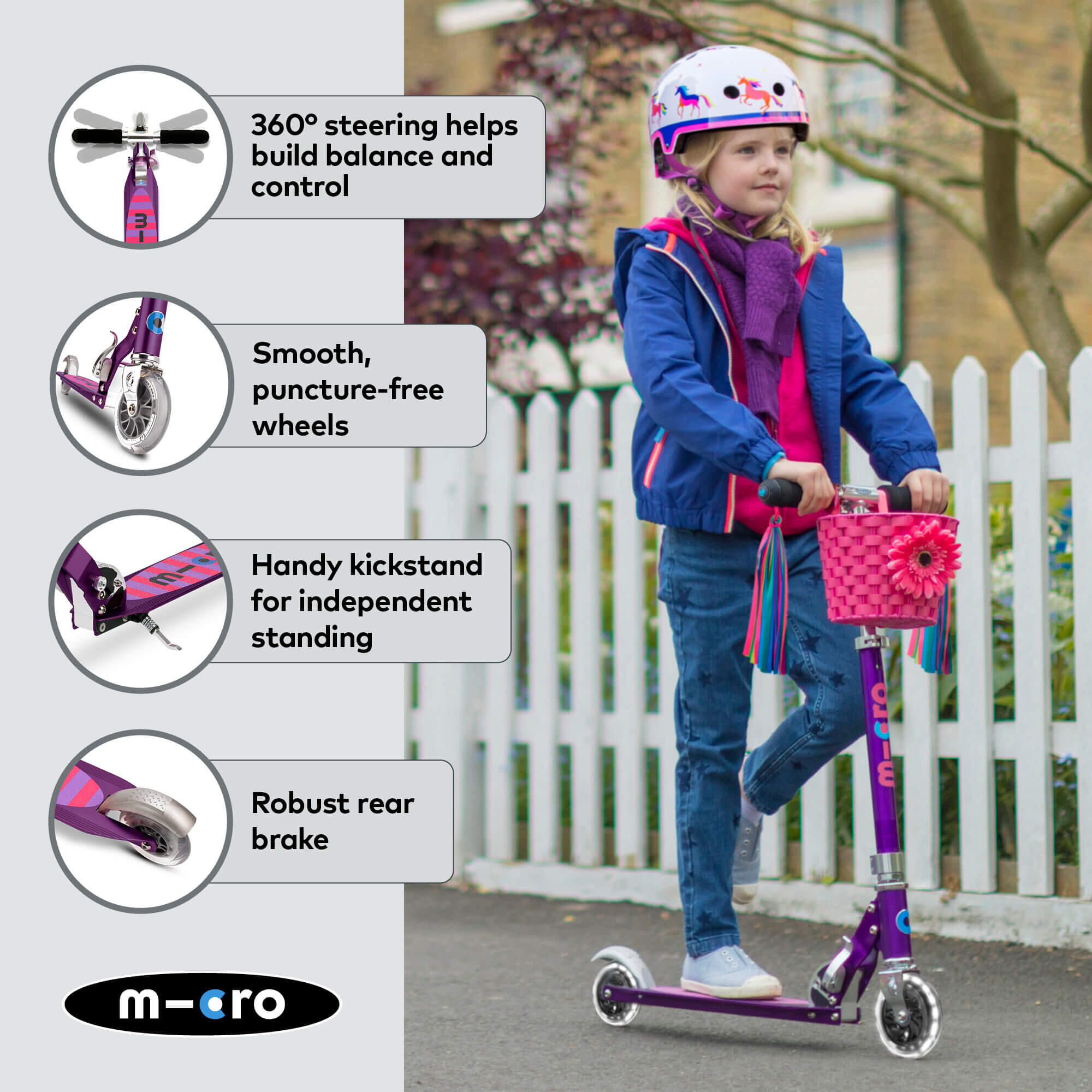 Trottinette enfant  Sprite  LED 5/7
