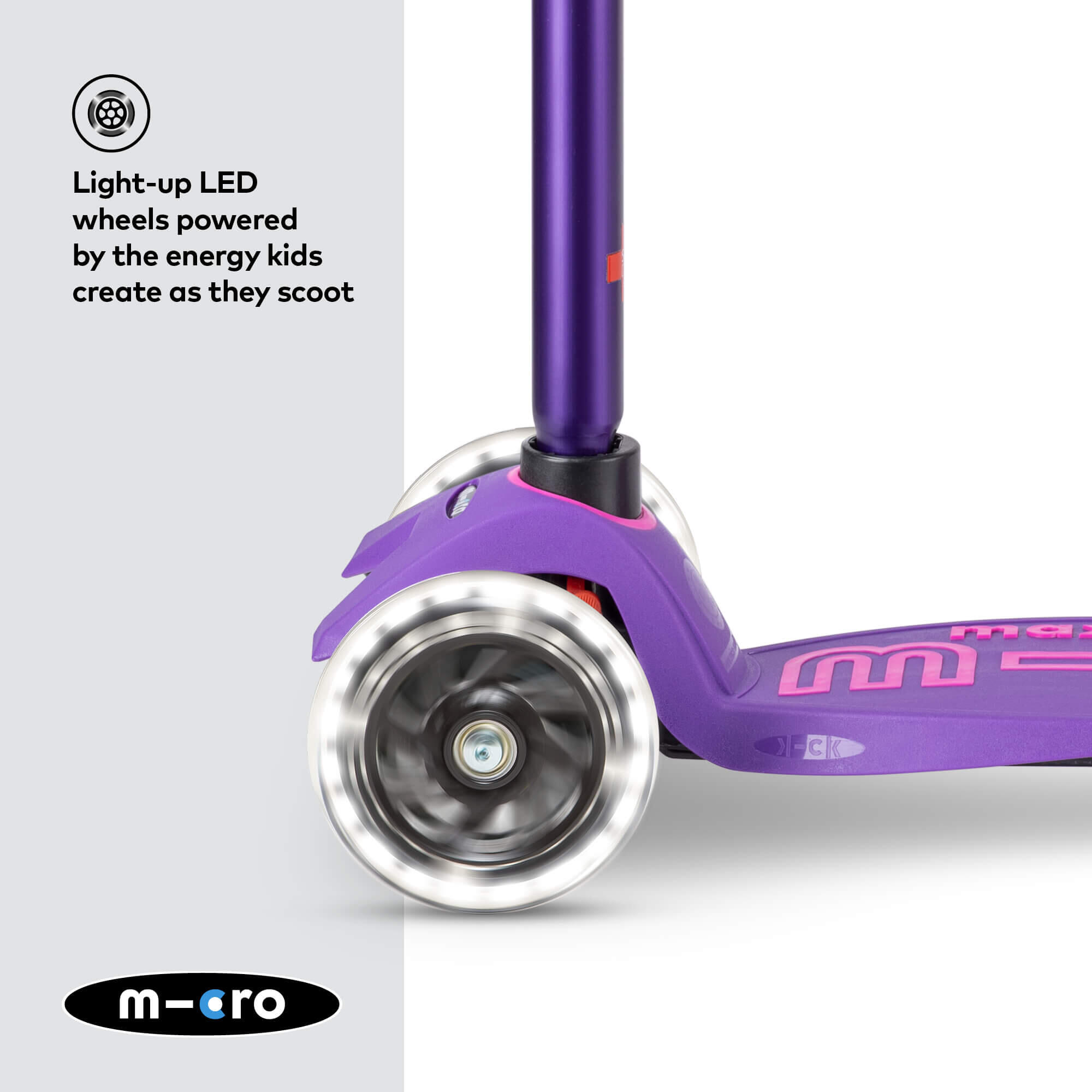 Trottinette enfant Maxi  Deluxe  LED 3/7
