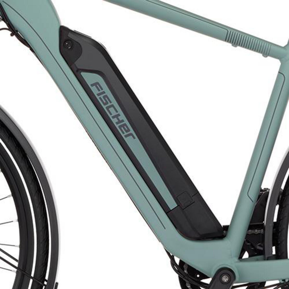 FISCHER Trekking E-Bike VIATOR 2.1 ACTIVE - grün, 28 Zoll, RH 55 cm, 459 Wh 6/7