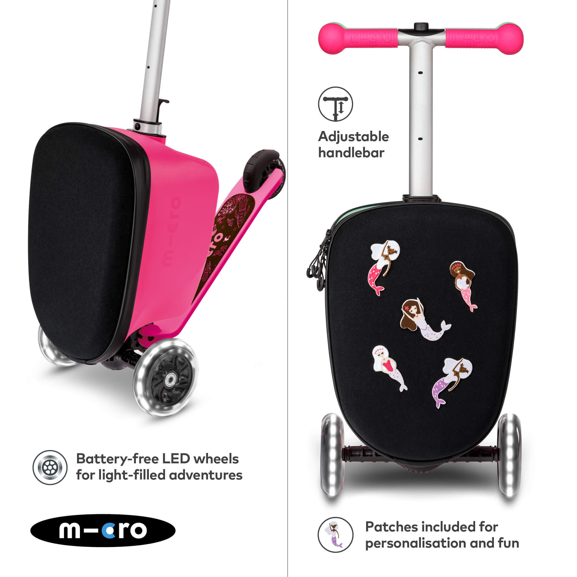 Luggage Junior Patch & Play Rose 5/7