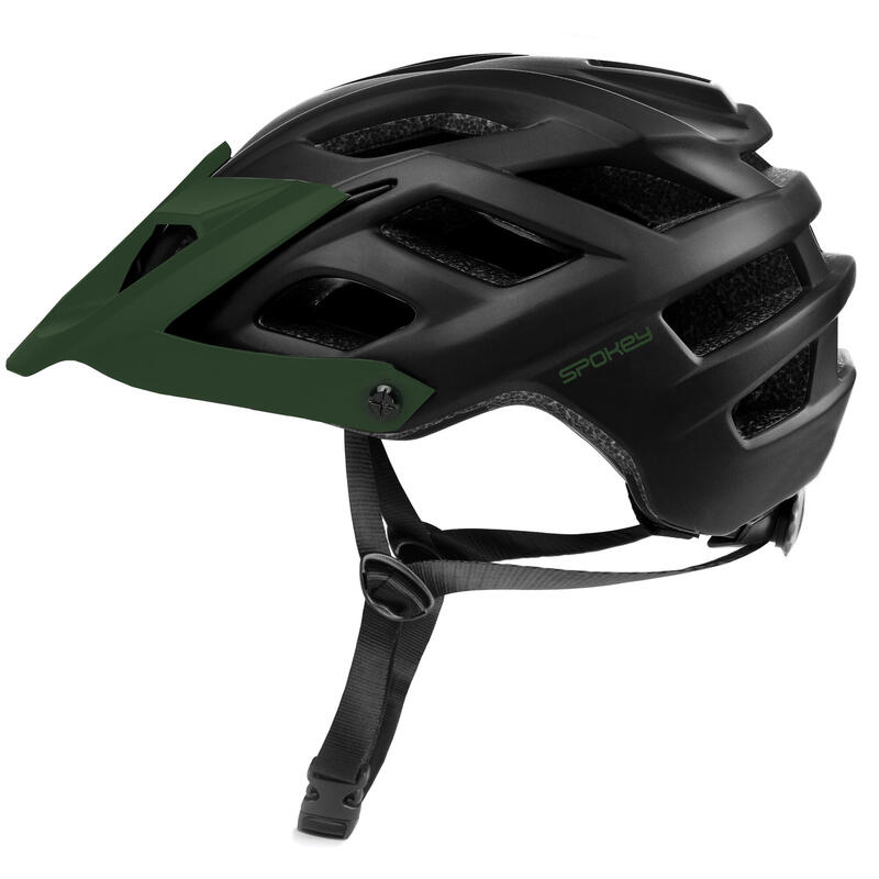 Kask rowerowy ultralekki z daszkiem Spokey SINGLETRAIL