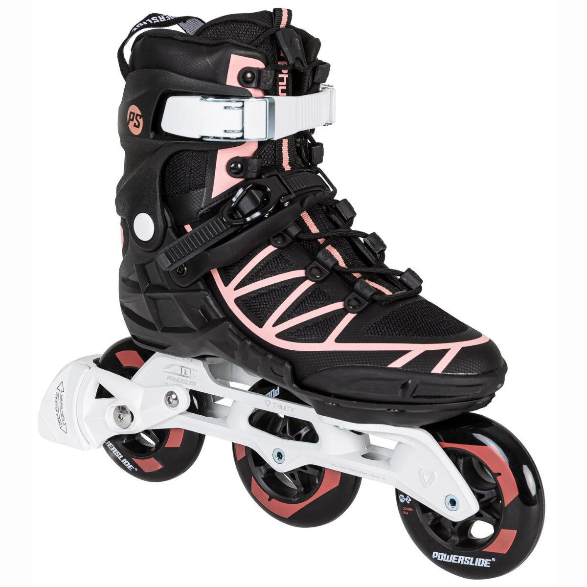 Patins em linha Powerslide Phubion Argon Coral 100 4/7