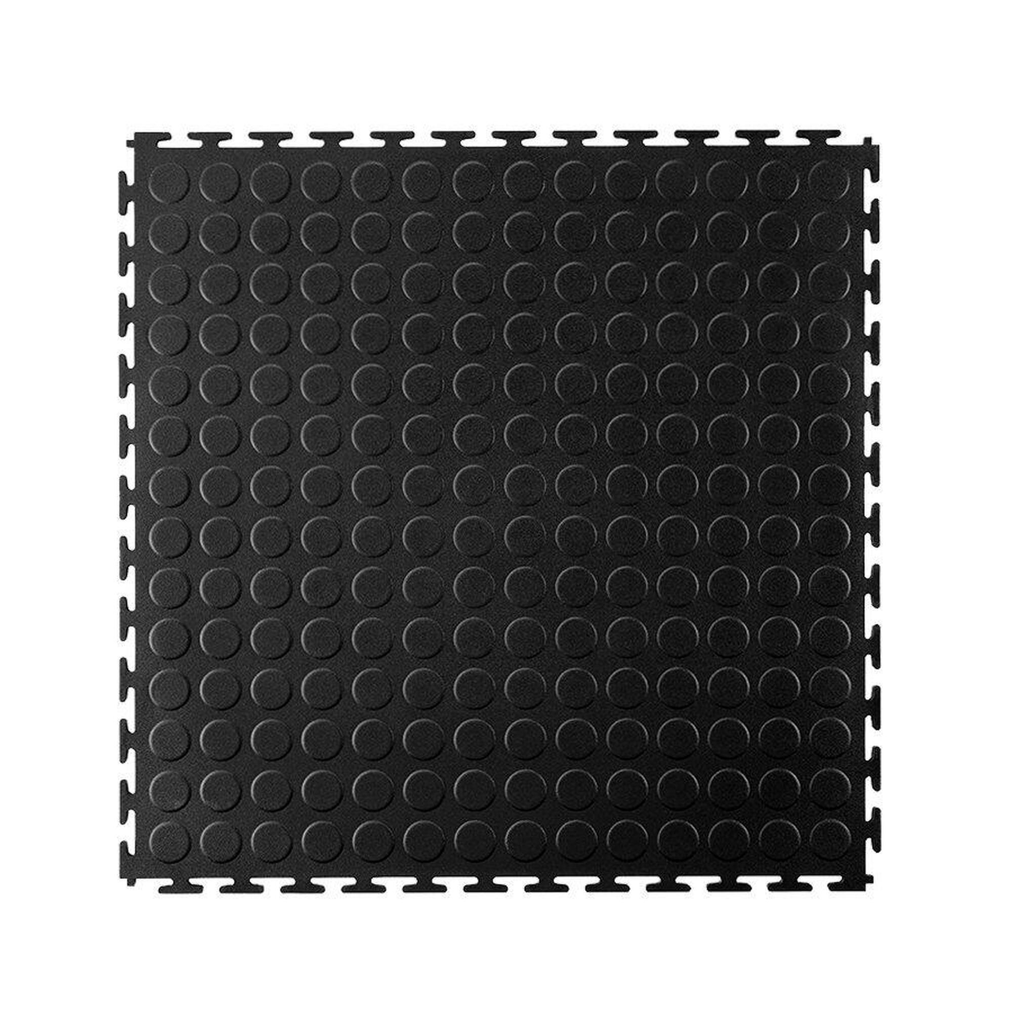 SEDCO PVC podlaha do garáží,skladů,hal,tělocvičen ECO - T LOCK - COIN - 498x498x6,5 mm