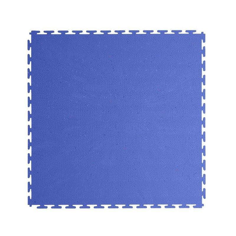 PVC  podlaha do garáže, skladu,tělocvičny ECO - T LOCK - TEXTURED 498x498x6,5 mm