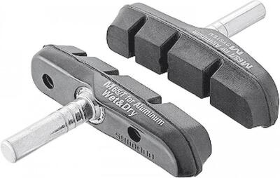 Pastiglie freno Shimano M65T per cantilever gioco in coppia.