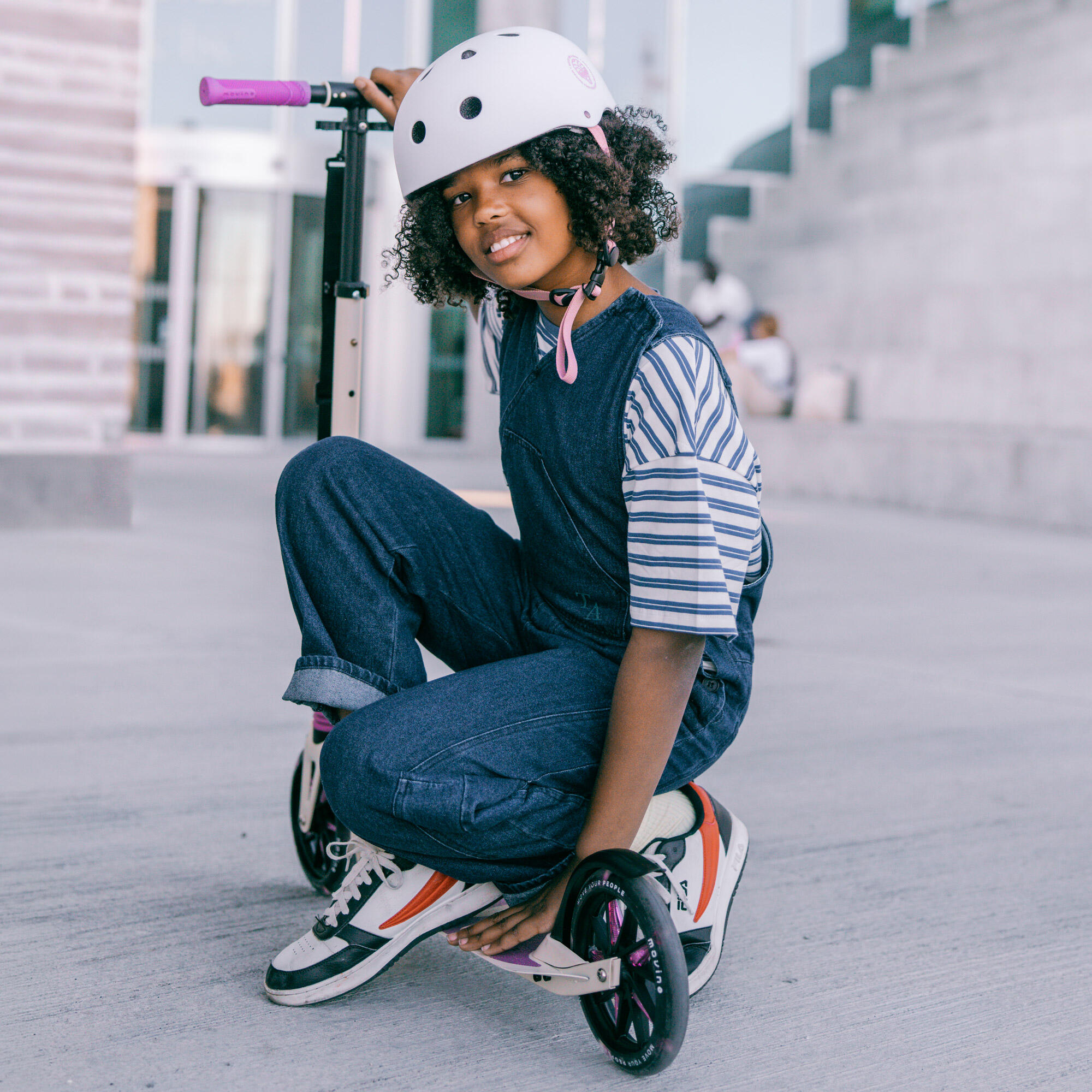 Casco de bicicleta Movino para niños y niñas 3/7
