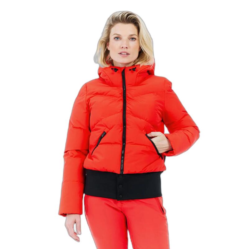 Protest PRTPreppy Snowjacket with ZIP-SHIFT - Poppy Red