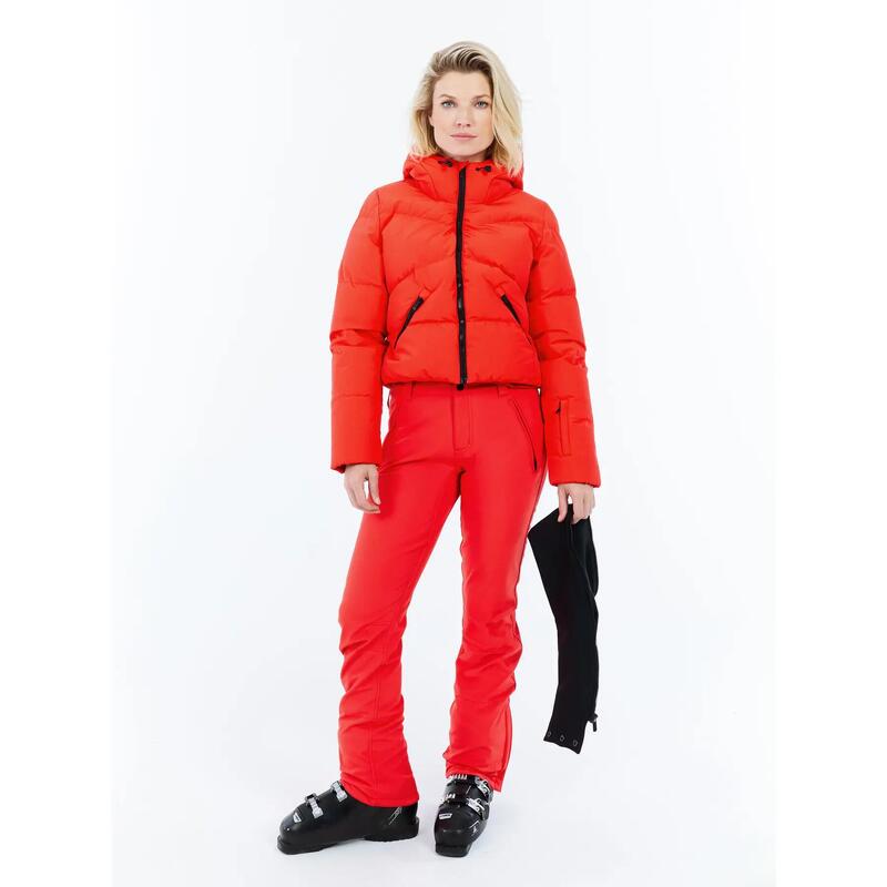 Protest PRTPreppy Snowjacket with ZIP-SHIFT - Poppy Red