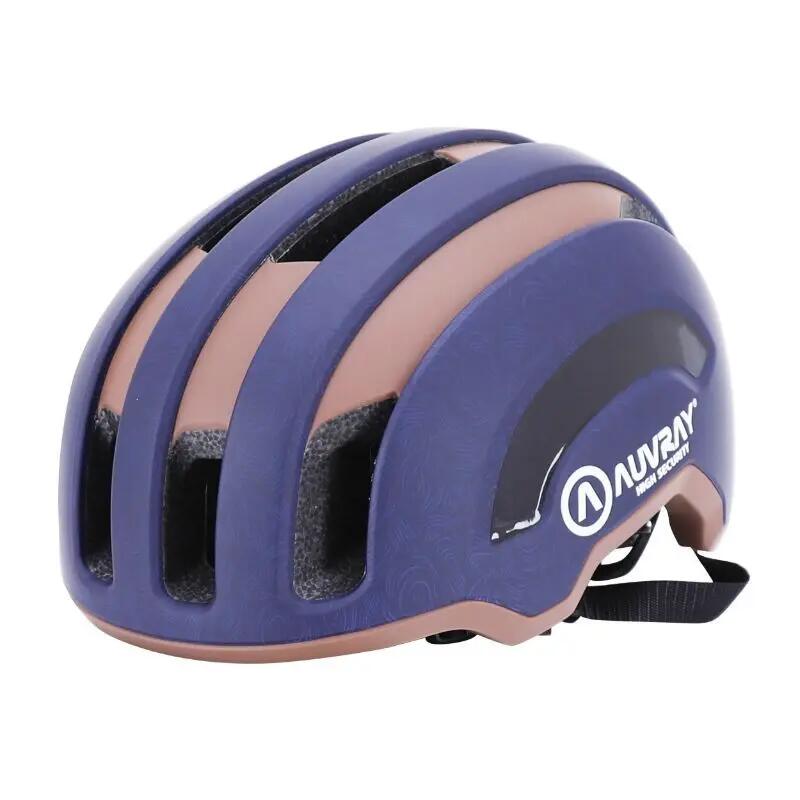 Fahrradhelm mit eingebauter Beleuchtung usb-Magnet verstellung wählrad Auvray Sa 7/7