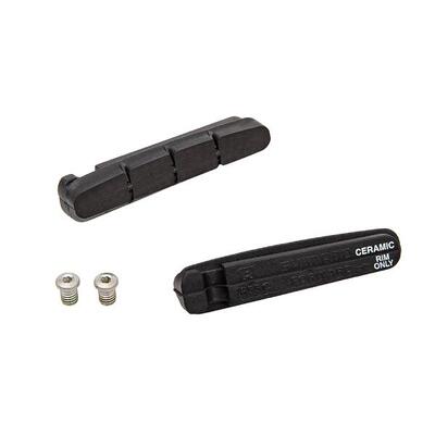 pastiglie freno r55c e bulloni di fissaggio per cerchi in ceramica Shimano (x2)