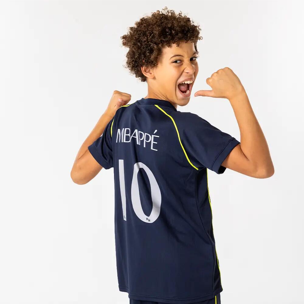 Maglia Trasferta Real Madrid Kylian Mbappé Bambini 25/26 4/7
