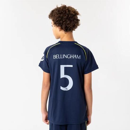 Maillot Extérieur Enfant Jude Bellingham Real Madrid 25/26