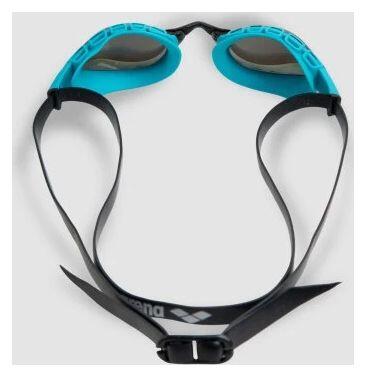 Arena Air Sonic Mirror Black and Blue Mirrored Swimming Goggles 3/7