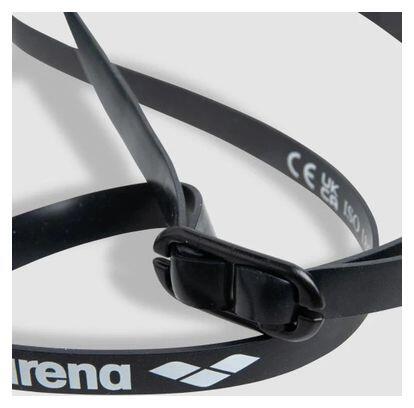 Arena Air Sonic Mirror Black and Blue Mirrored Swimming Goggles 5/7