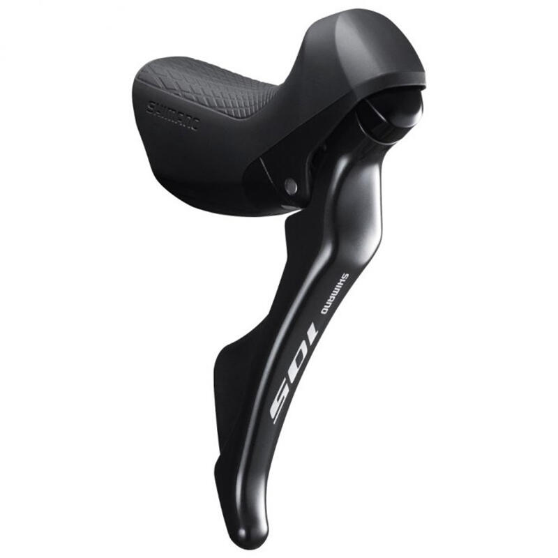 Rear derailleur and brake lever in aluminium right double control Shimano 105 11