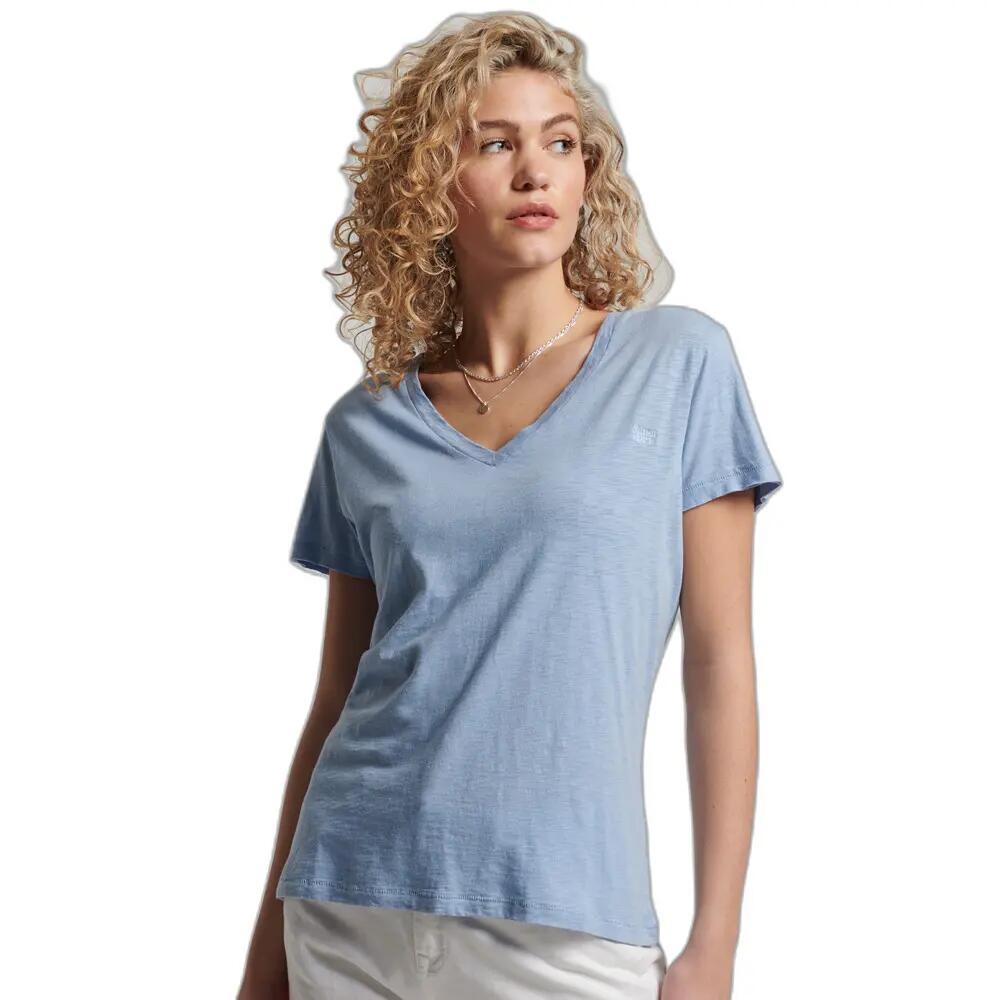 T-shirt col v brodé et flammé fille Superdry 2/5