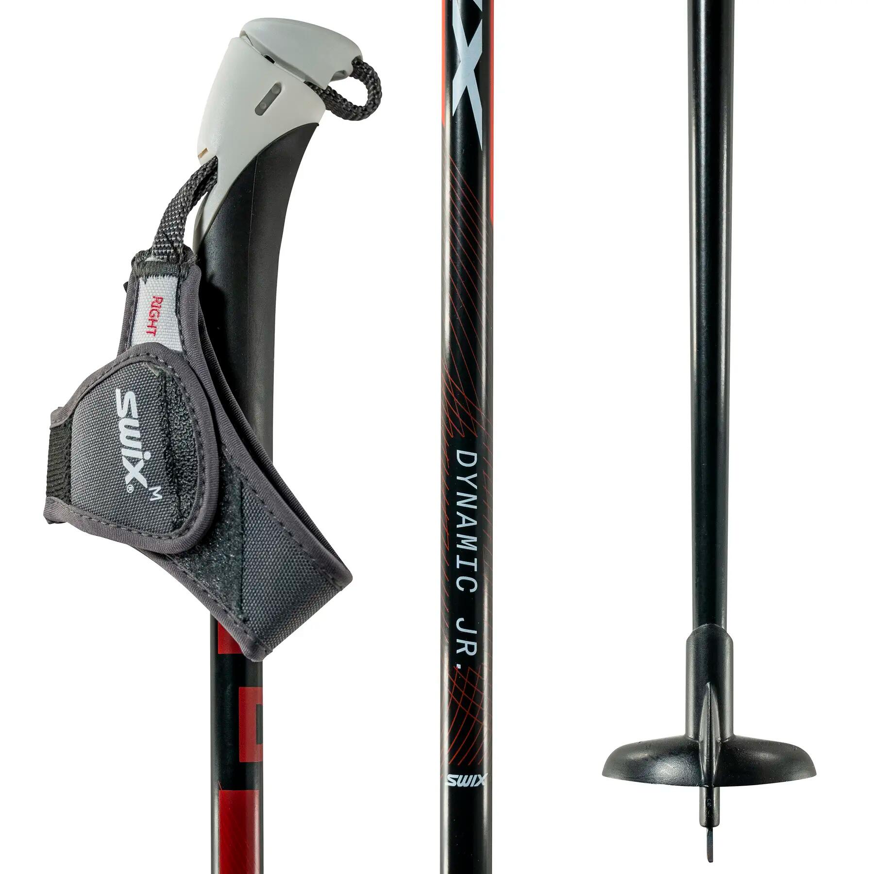 Bâton de ski de fond enfant Swix Dynamic D1 Alu Pole 1/6