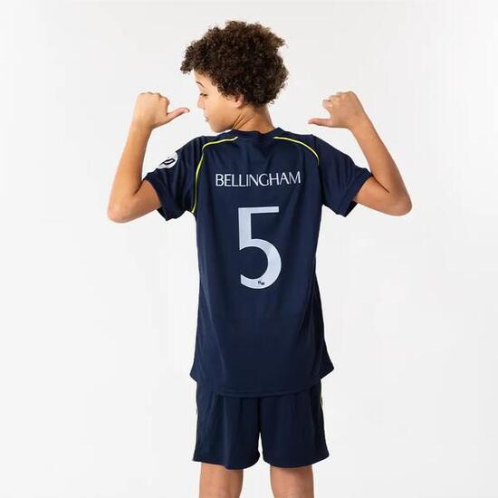 Maillot Extérieur Jude Bellingham Real Madrid 25/26 Enfants