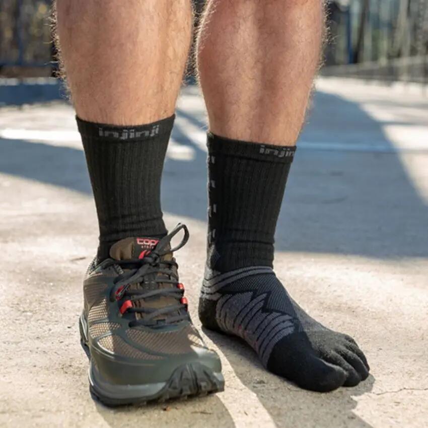 Chaussettes de trail crew Injinji 3/4
