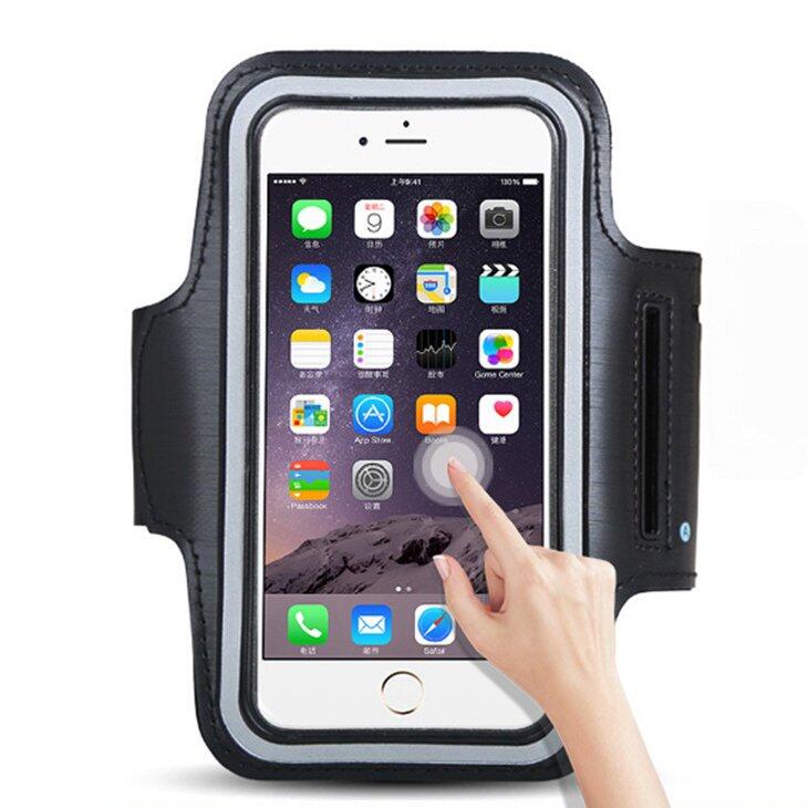 Brassard de course universel pour smartphones de 6 pouces, noir 2/4