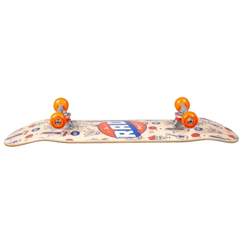 RAD Logo Progressive Skateboard Complete - 7.75" - Wallpaper