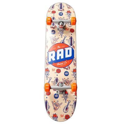 Skateboard rad board logo progressive
