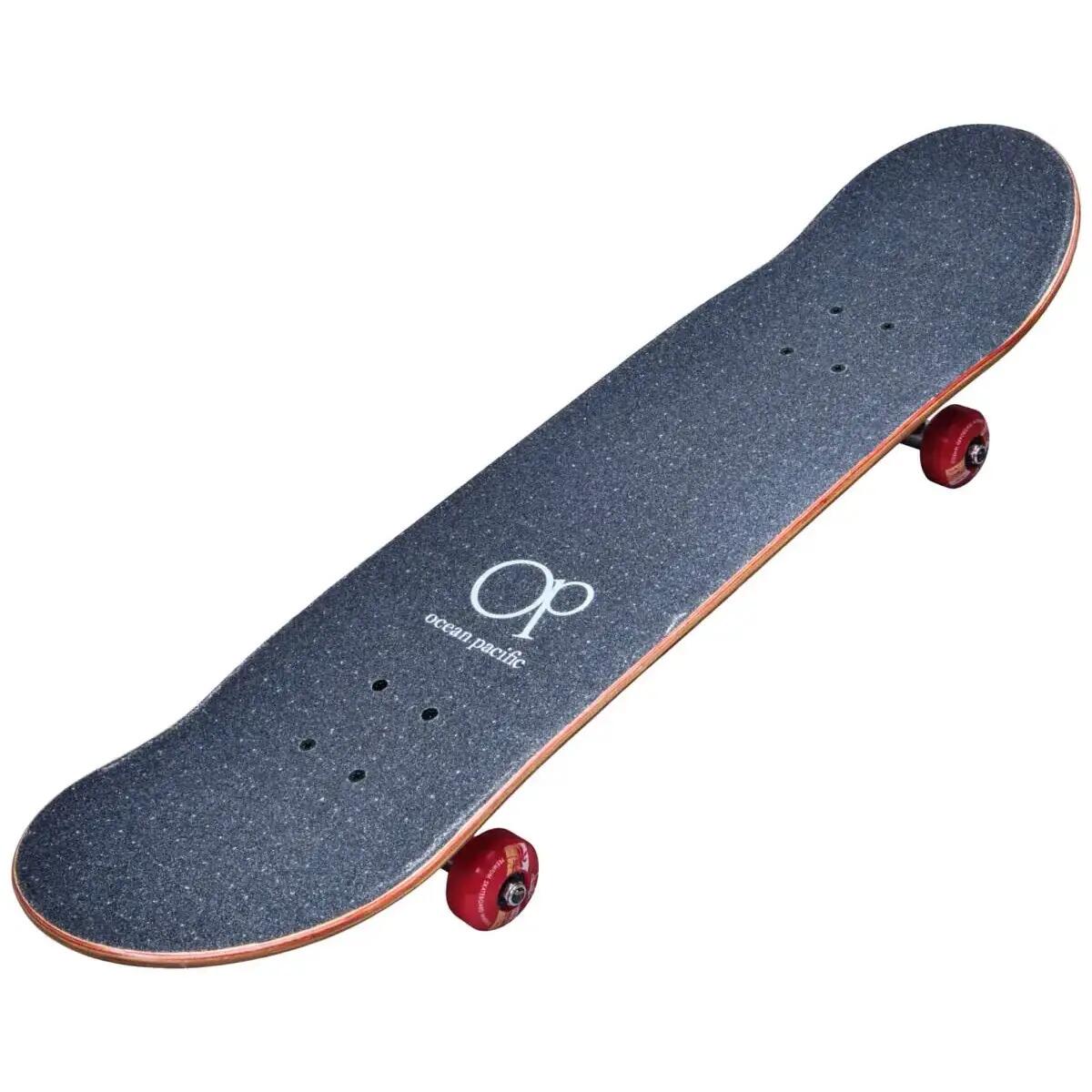 Ocean Pacific Sunset Skateboard Complet - 8 - Alb /Roșu