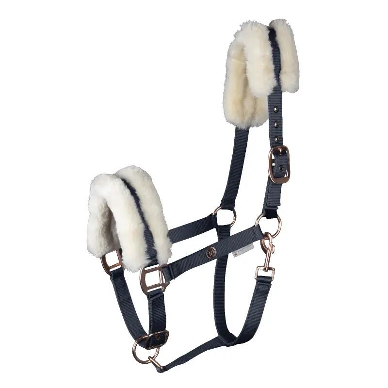 Rosé halster voor cob met vacht Waldhausen Modern 1/2