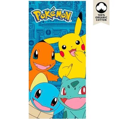 Telo mare in cotone Educa Borras Pokémon