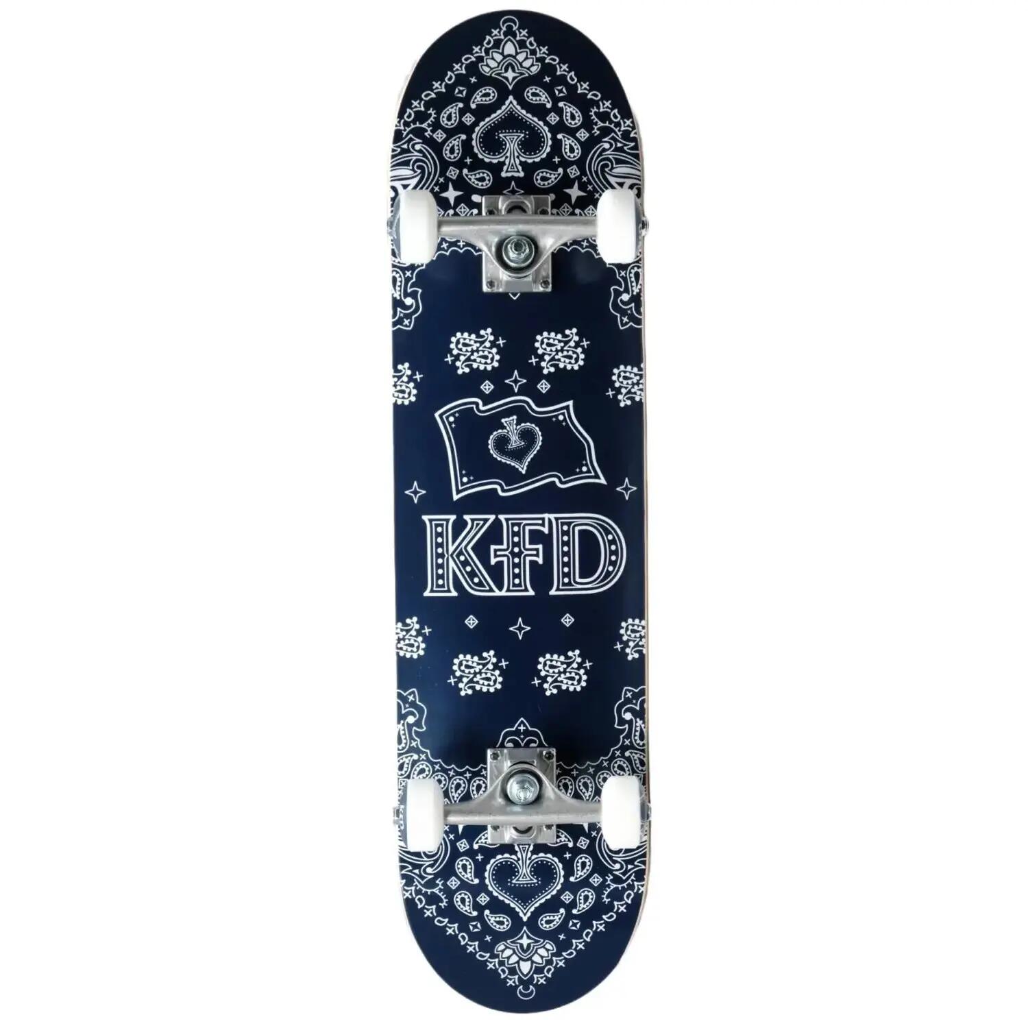KFD Schal Skateboard Komplettboard - 7.75" - Blau 2/3