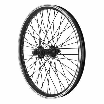 Voorwiel aluminium naaf met moeren velox