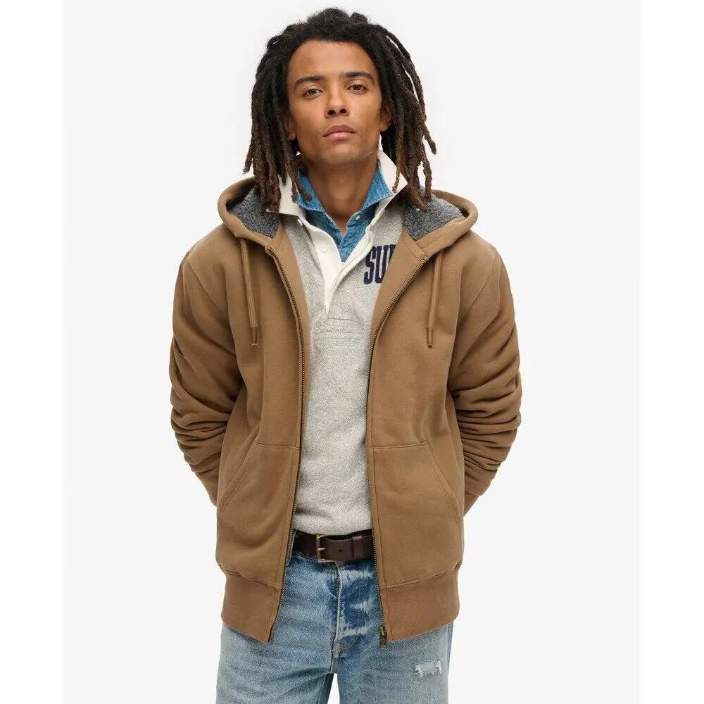 Sudadera con capucha forrada Superdry Borg 3/6