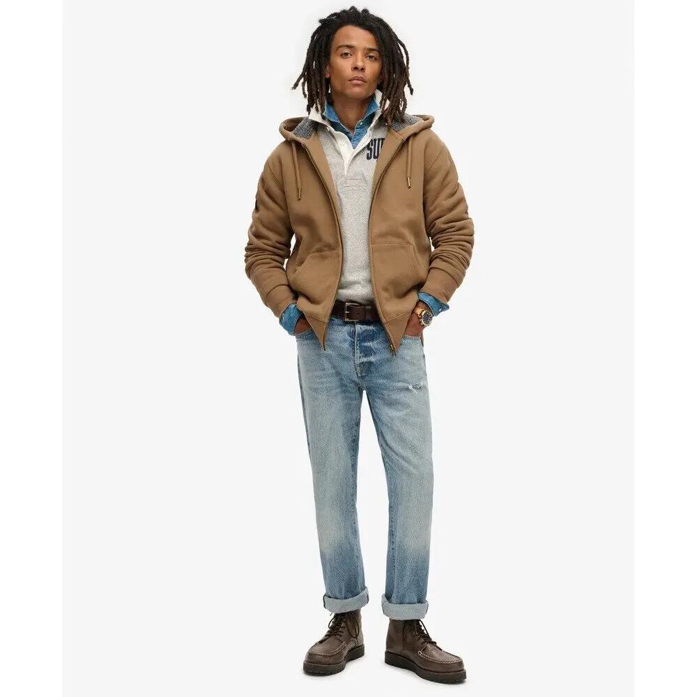 Sudadera con capucha forrada Superdry Borg 2/6