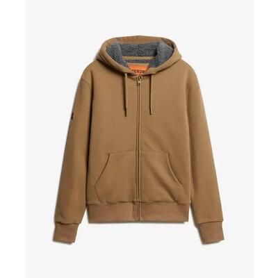Gevoerd sweatshirt met capuchon superdry borg
