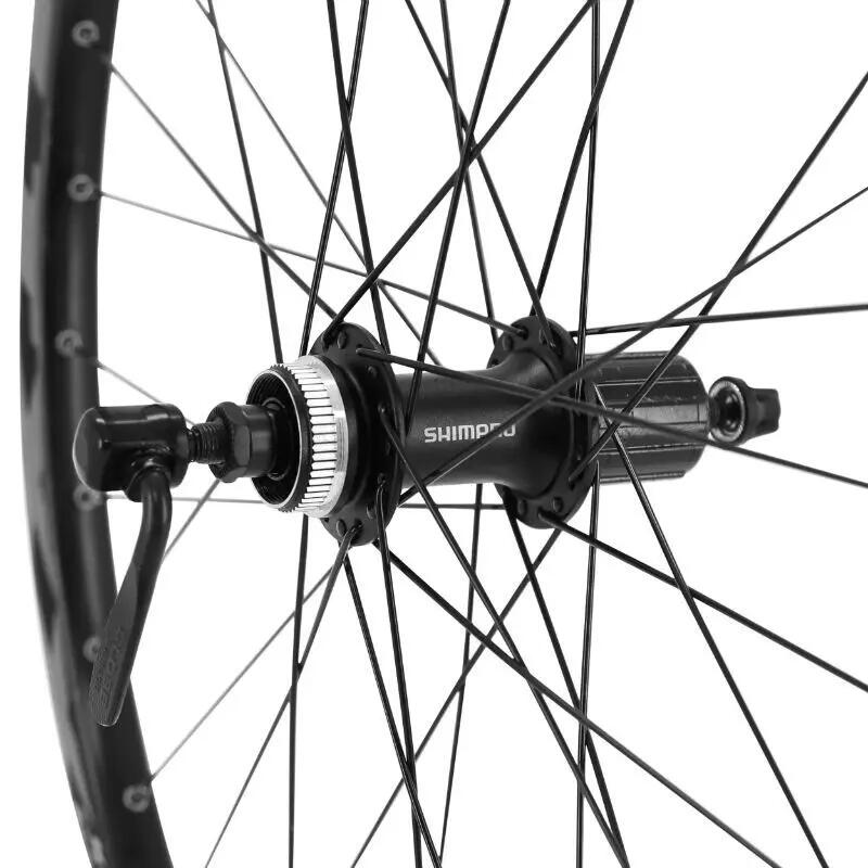 Roue tubeless blocage disque arrière Velox Shimano Acera M3050 3/4