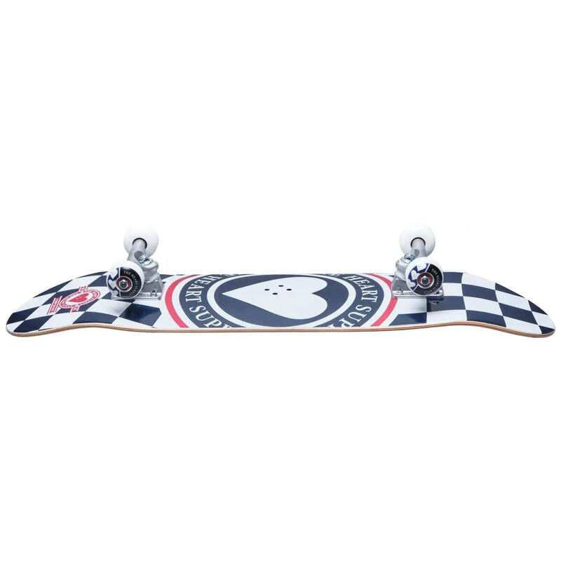 Heart Supply Insignia Check Skateboard Complet - 8" - Albastru