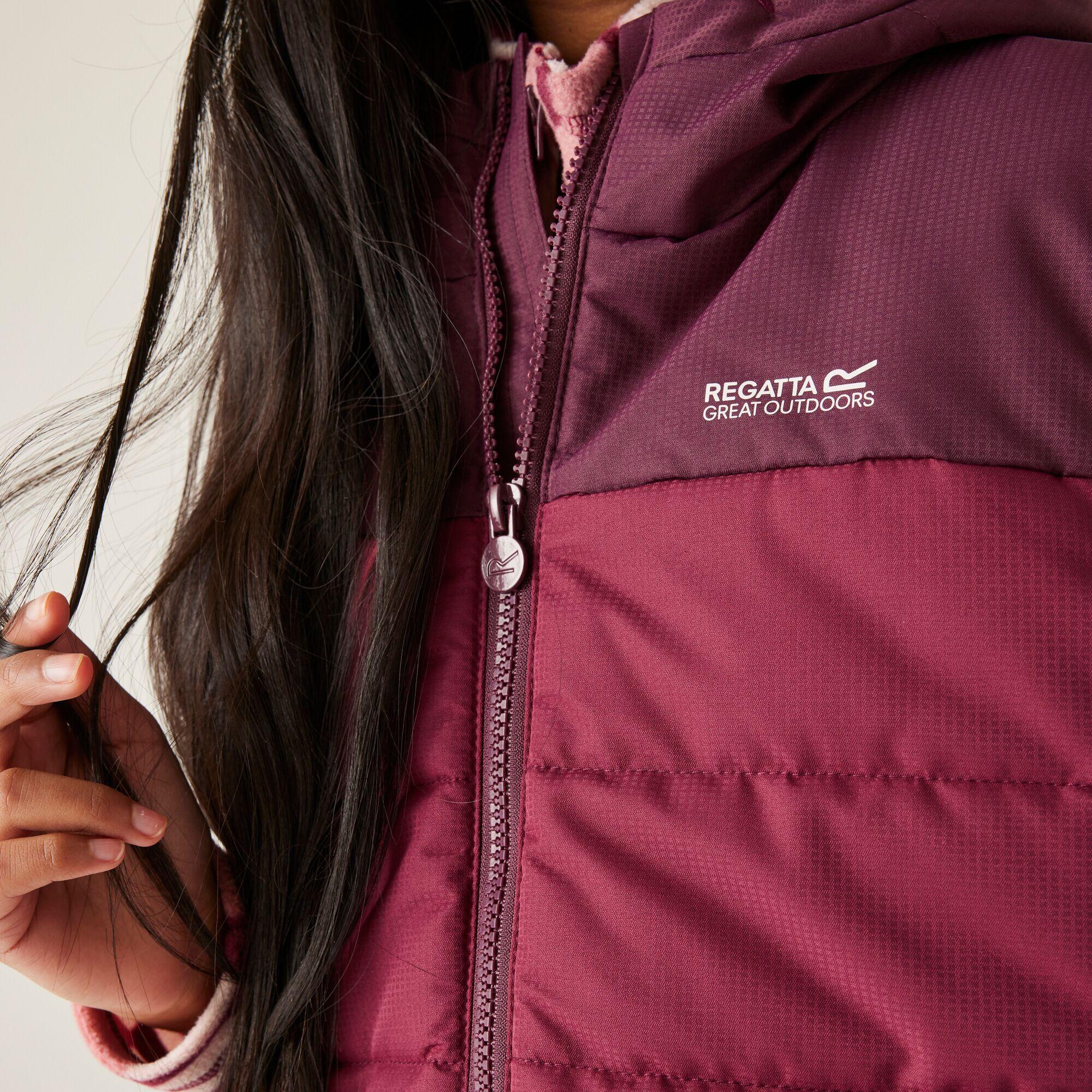 Lofthouse waterafstotende gilet bodywarmer met capuchon voor kinderen 5/7