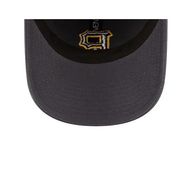 Casquette MLB Pittsburgh Pirates New Era Core Classic 9TWENTY Gris 5/5