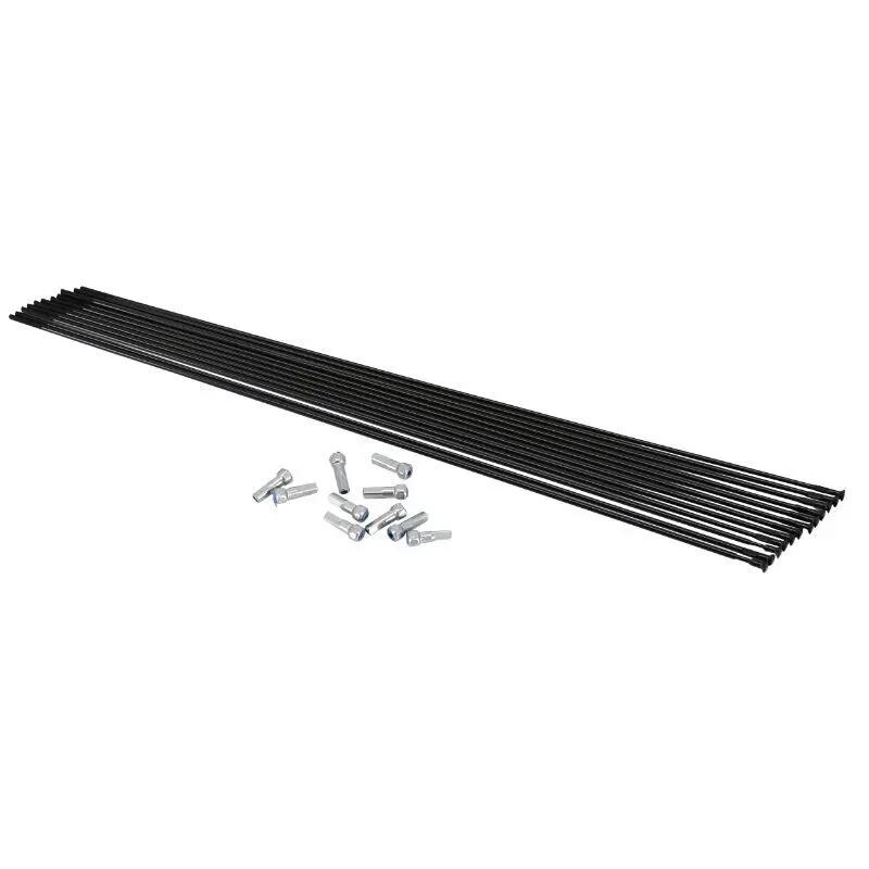 Straight head stainless steel rod Mavic Ds Xone-xride Ftsx-aksium (x12)