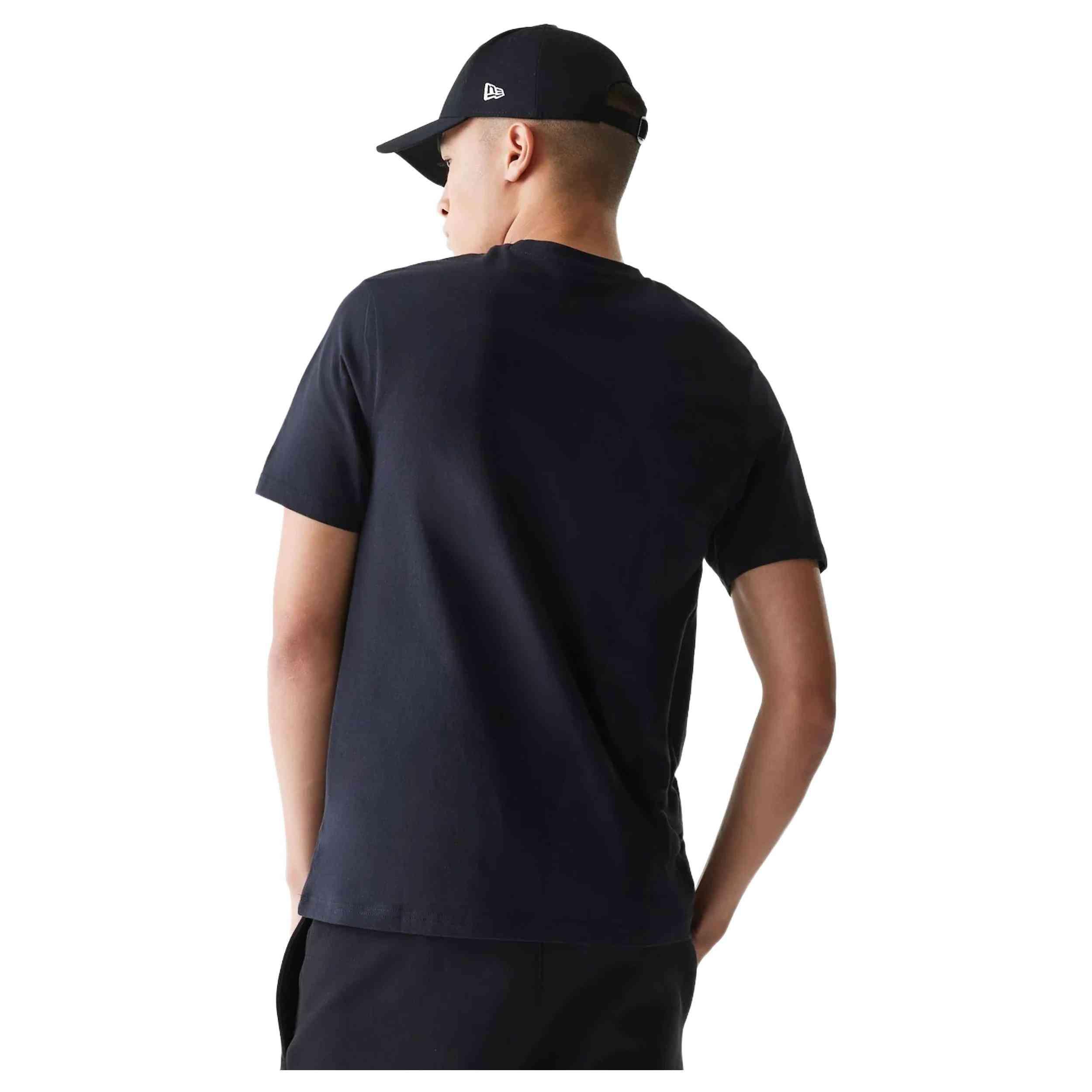 New Era Herren T-Shirt NBA LA Lakers Logo schwarz 2/7