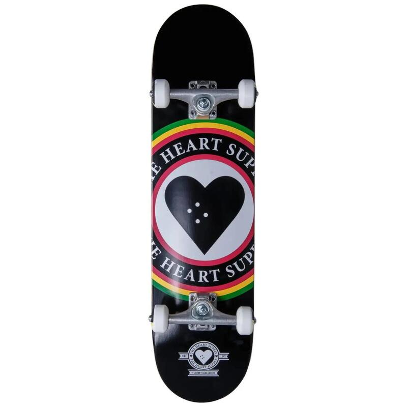 Heart Supply Insignia Skateboard Complet - 8" - Rasta