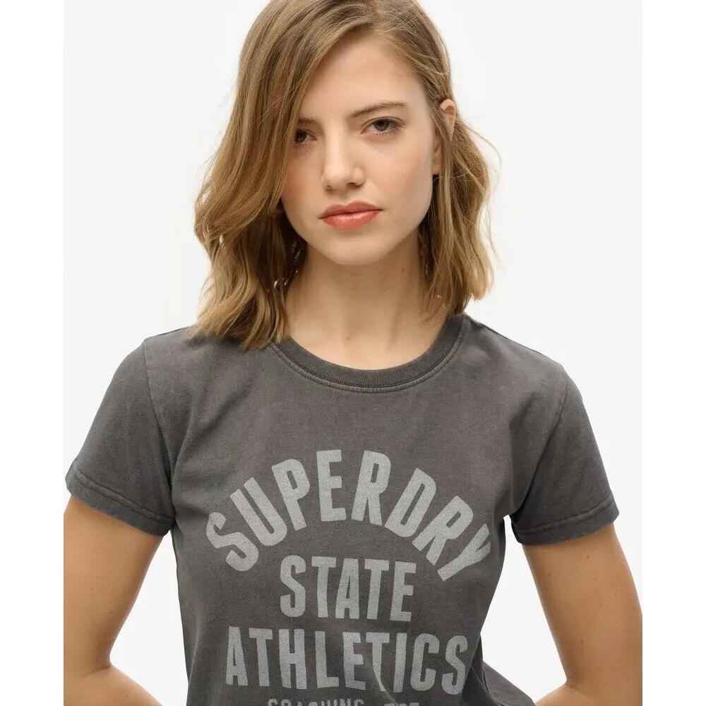 T-shirt ajusté à motif femme Superdry Athletic 4/4