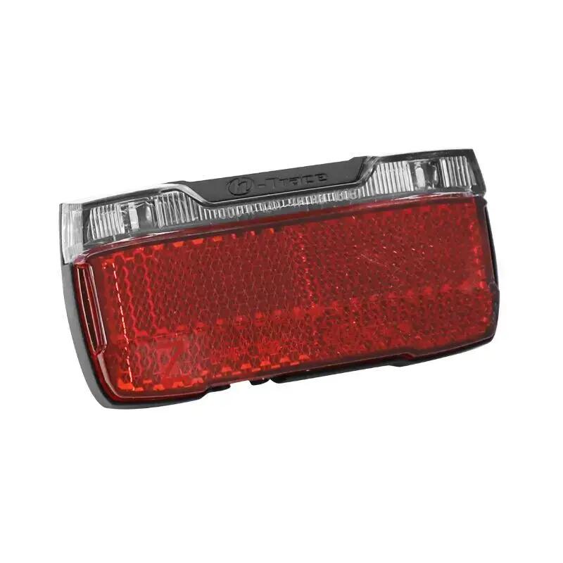 Rear dynamo bike light on carrier Herrmans H-trace