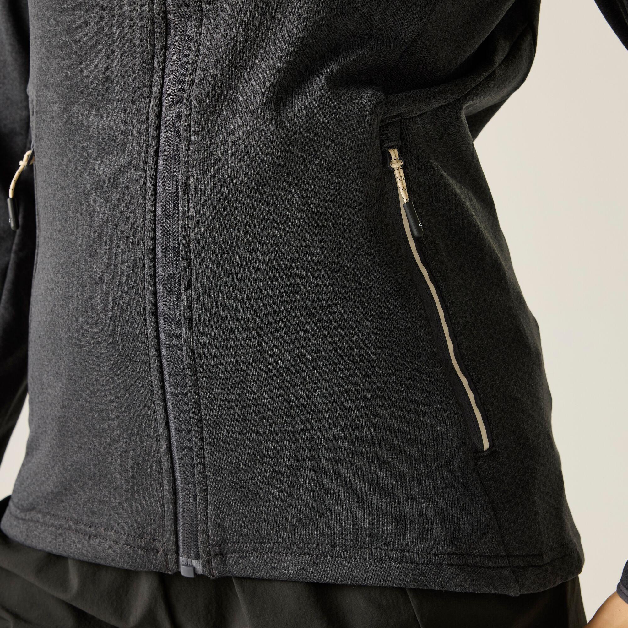 Malana Softshell Fleece met volledige ritssluiting voor dames 4/7