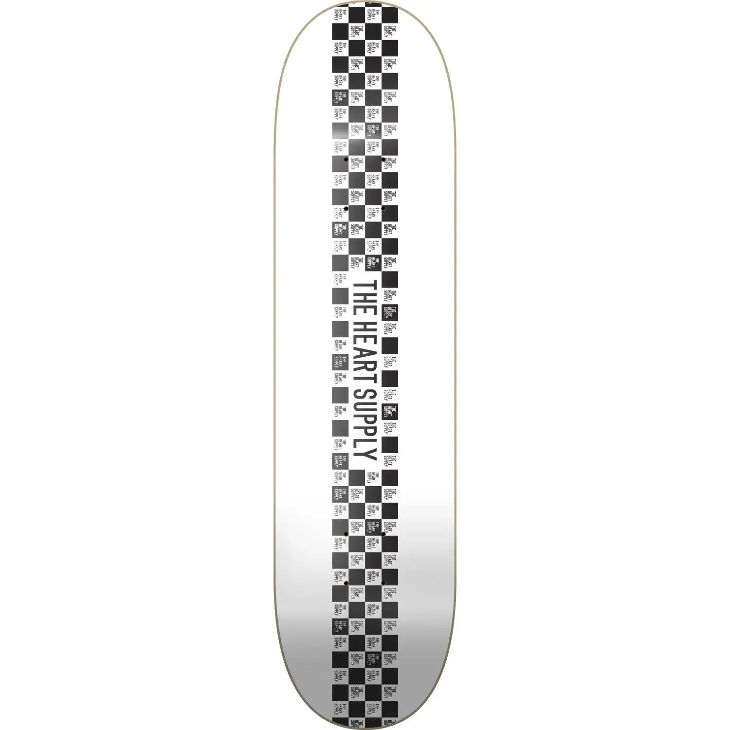 Heart Supply Check Stripe Placă Skateboard - 8