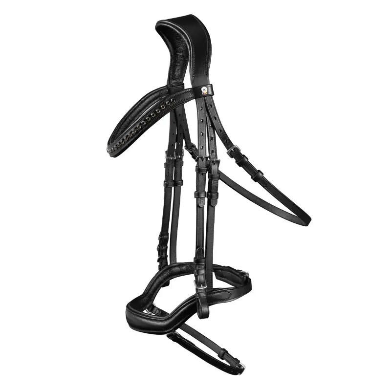 Combined riding bridle and noseband Waldhausen X-Line New Shape II