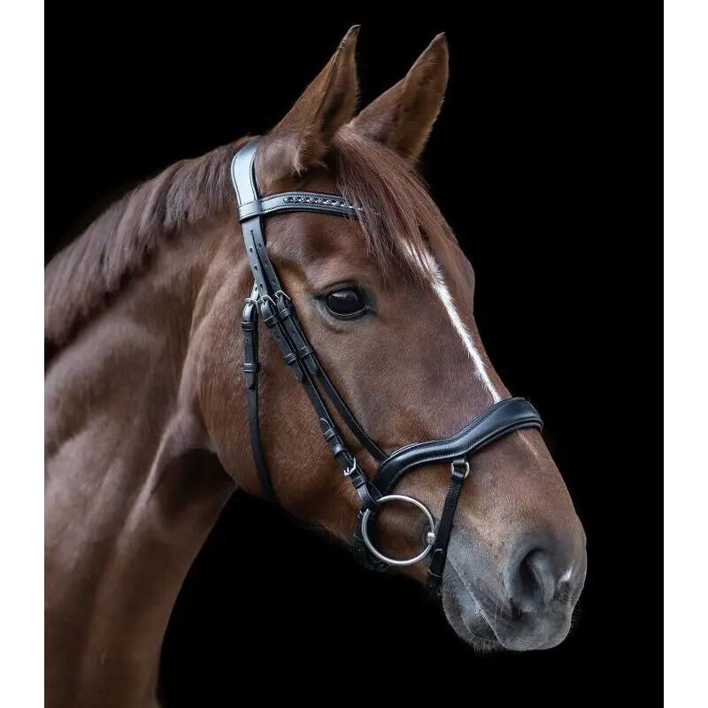 Bridon équitation pour cheval Waldhausen X-Line Shape II 4/6