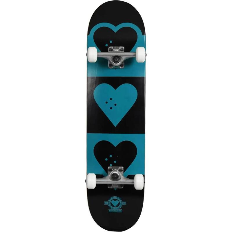 Heart Supply Quadron Logo Skateboard Complet - 8" - Turcoaz