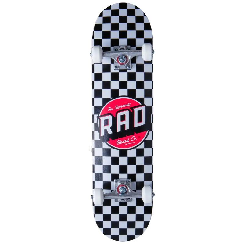 Skateboard Rad Checkers Progressive 8"