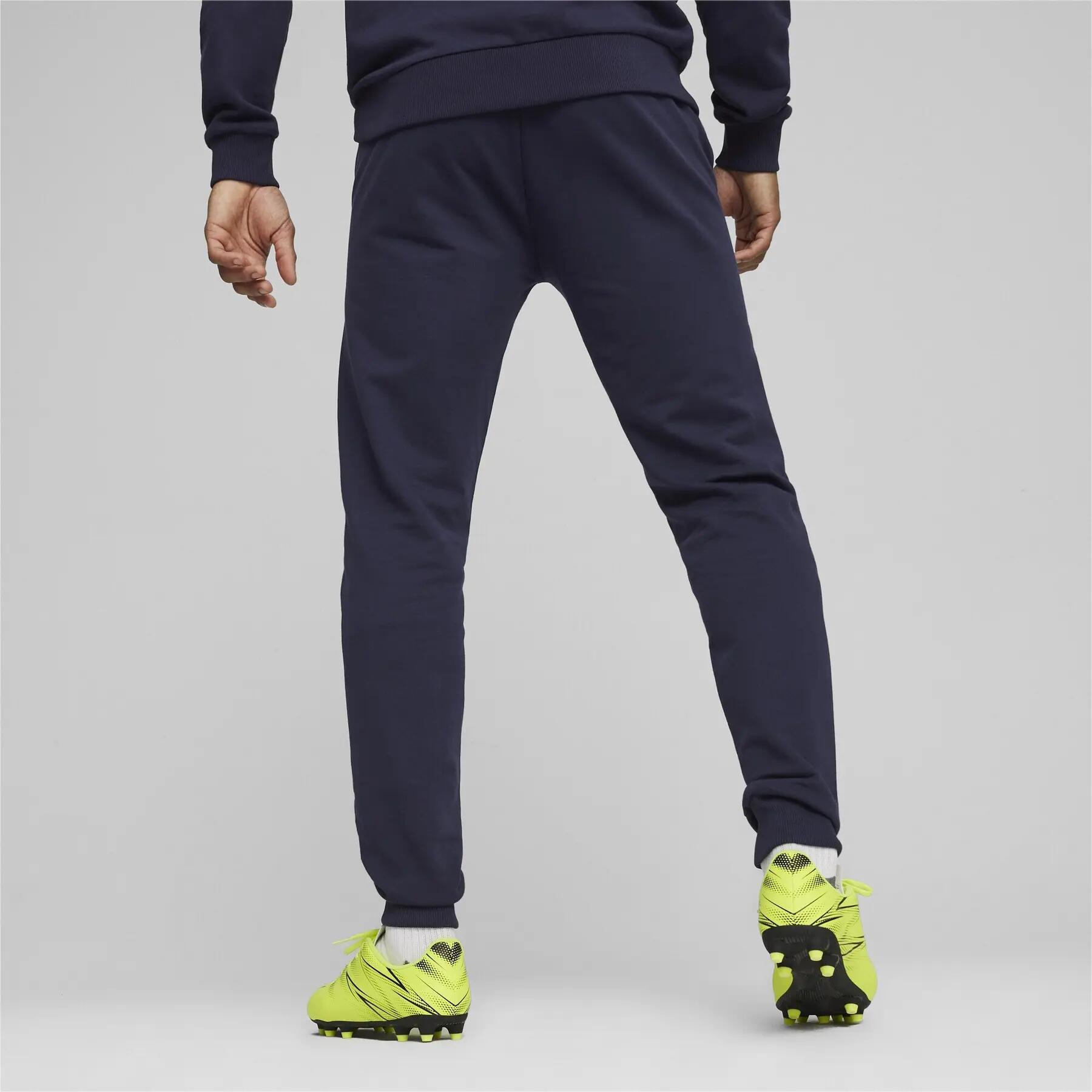 Heren Team Goal Casuals Joggingbroek (Marineblauw) 5/8